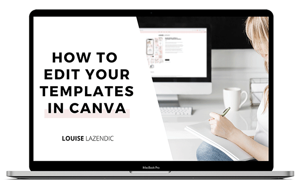 how to edit your templates